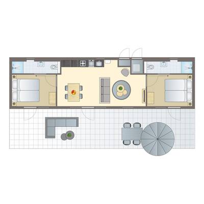 4-persoons woning