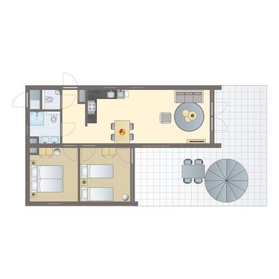 4-persoons woning