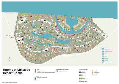 Parkplan Lakeside Resort Brielle