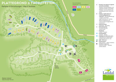 Parkplan Landal Olde Kottink