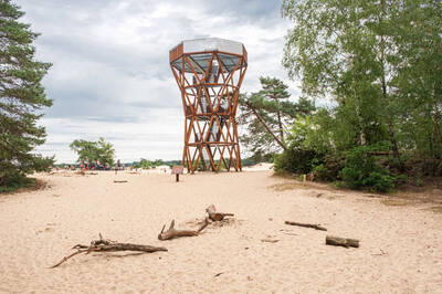 Kootwijkerzand-Gebiet rund um den Summio Ferienpark De Berkenhorst