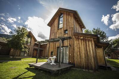 Freistehendes Ferienhaus mit Veranda im FerienPark Kreischberg