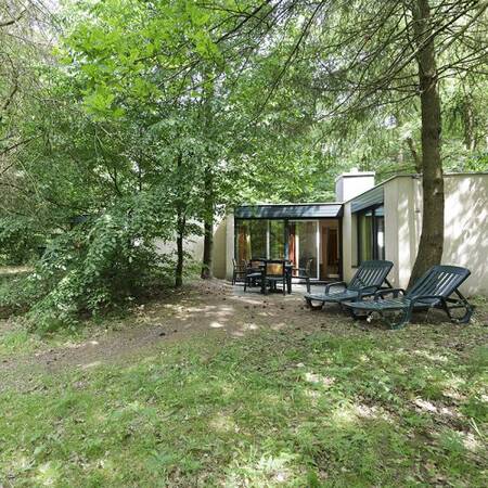 Genießen Sie die Natur von der Terrasse Ihres Ferienhauses im Center Parcs De Kempervennen