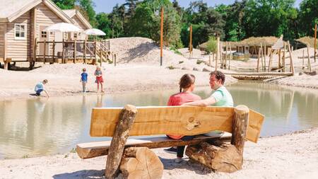 Wasserspielplatz im Themenzimmer Duinzicht im Ferienpark Efteling Loonsche Land