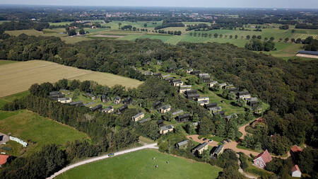 Drohnenfoto des Ferienparks Landal Olde Kottink