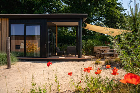 Ferienhaus Tiny Wellness Cabin für 2 Personen im Ferienpark Landgoed De IJsvogel